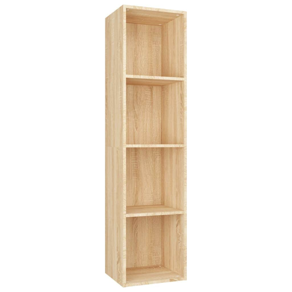 Book Cabinet/TV Cabinet  Sonoma Oak Chipboard