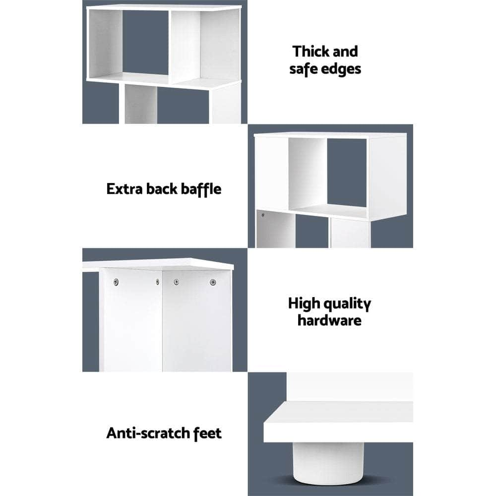 Bookshelf 3 Tiers - Nina White