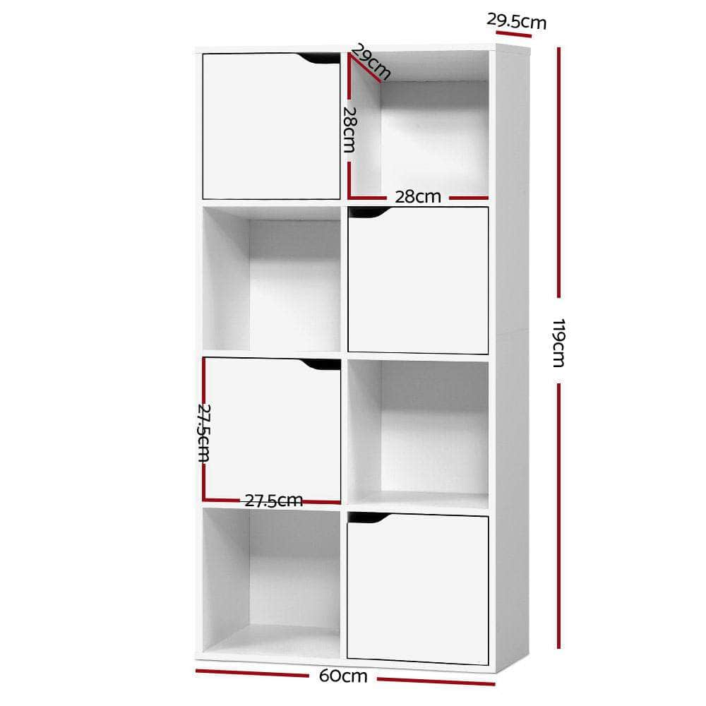 Bookshelf 8 Cube Shlef - Dana White