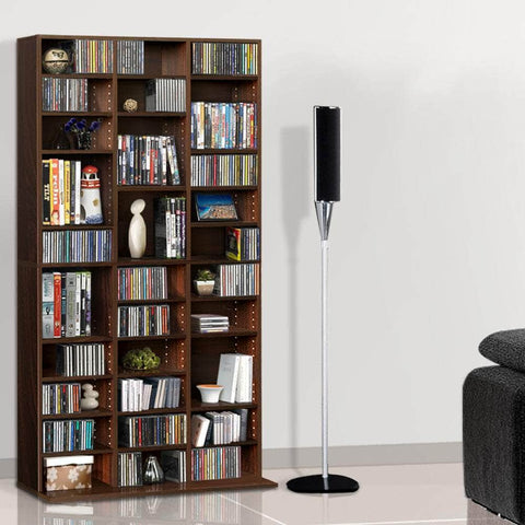 Bookshelf Cd Storage Rack - Bert Brown