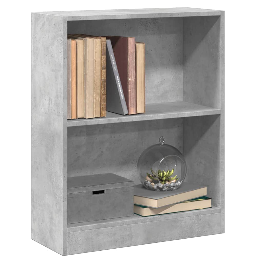 Bookshelf Concrete Grey Chipboard