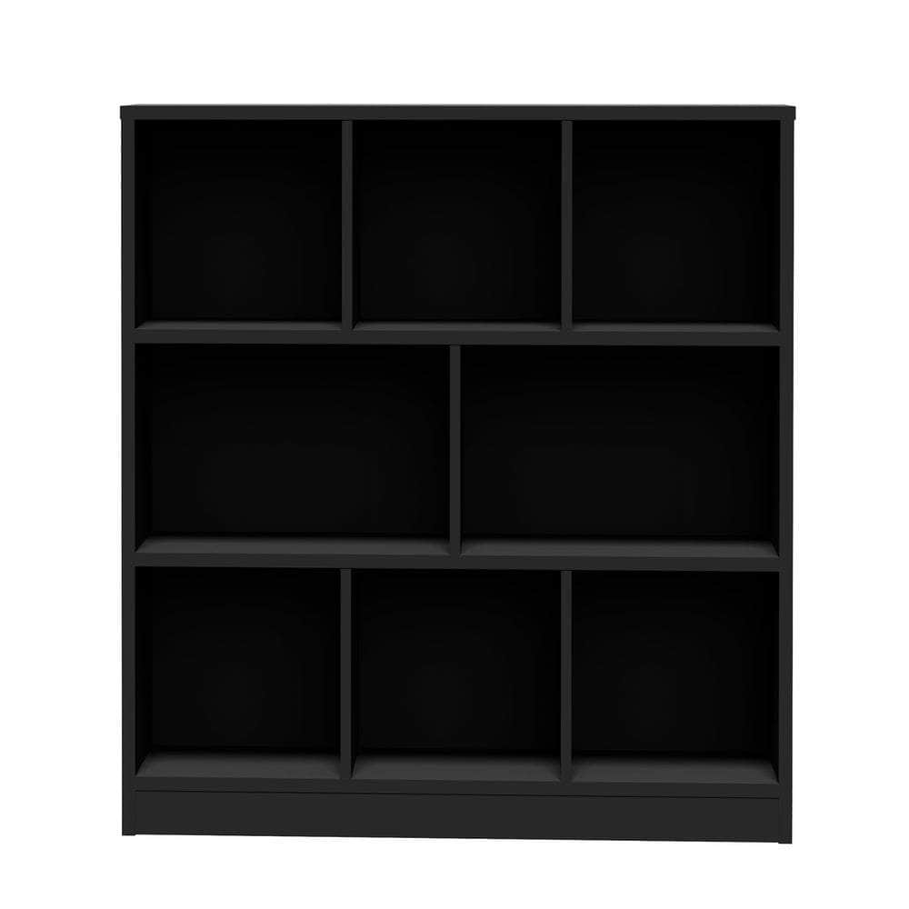 Bookshelf Display Shelves Storage Organizer Black/White/Natural