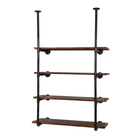 Bookshelf Diy Pipe Shelf 4 Tiers - Inge