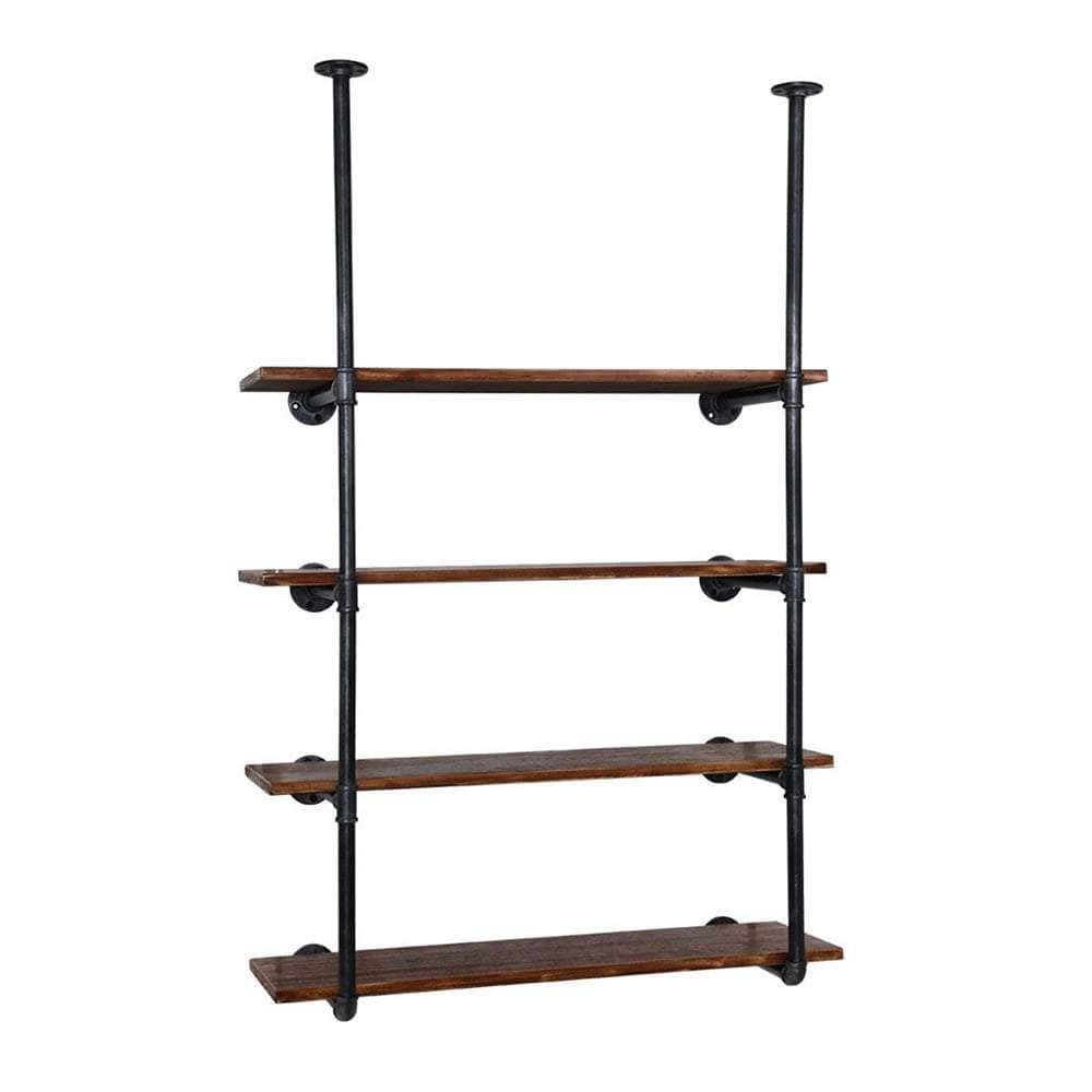 Bookshelf Diy Pipe Shelf 4 Tiers - Inge