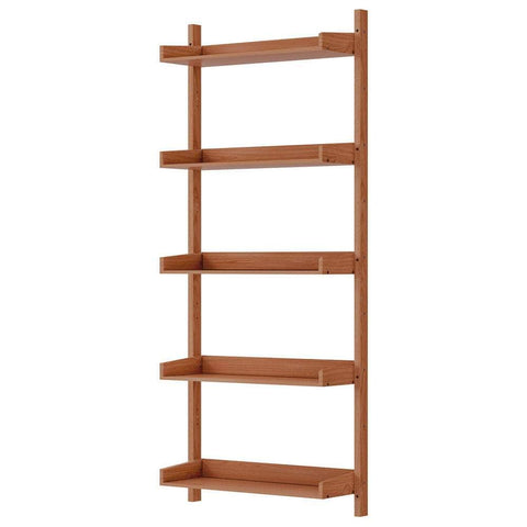 Bookshelf Floating Shelf  Capiz Oak