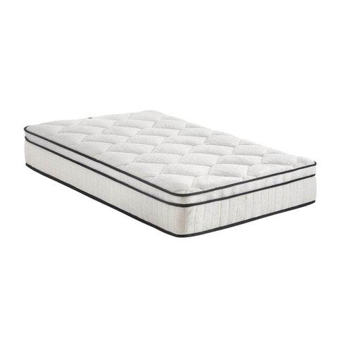 Boucle Single Mattress Memory Foam Pocket Spring Euro Top