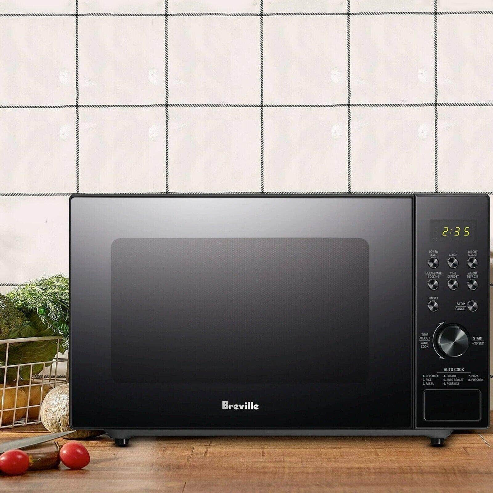 "Breville Flatbed™ Microwave Oven, 30% More Space, Multi Cook