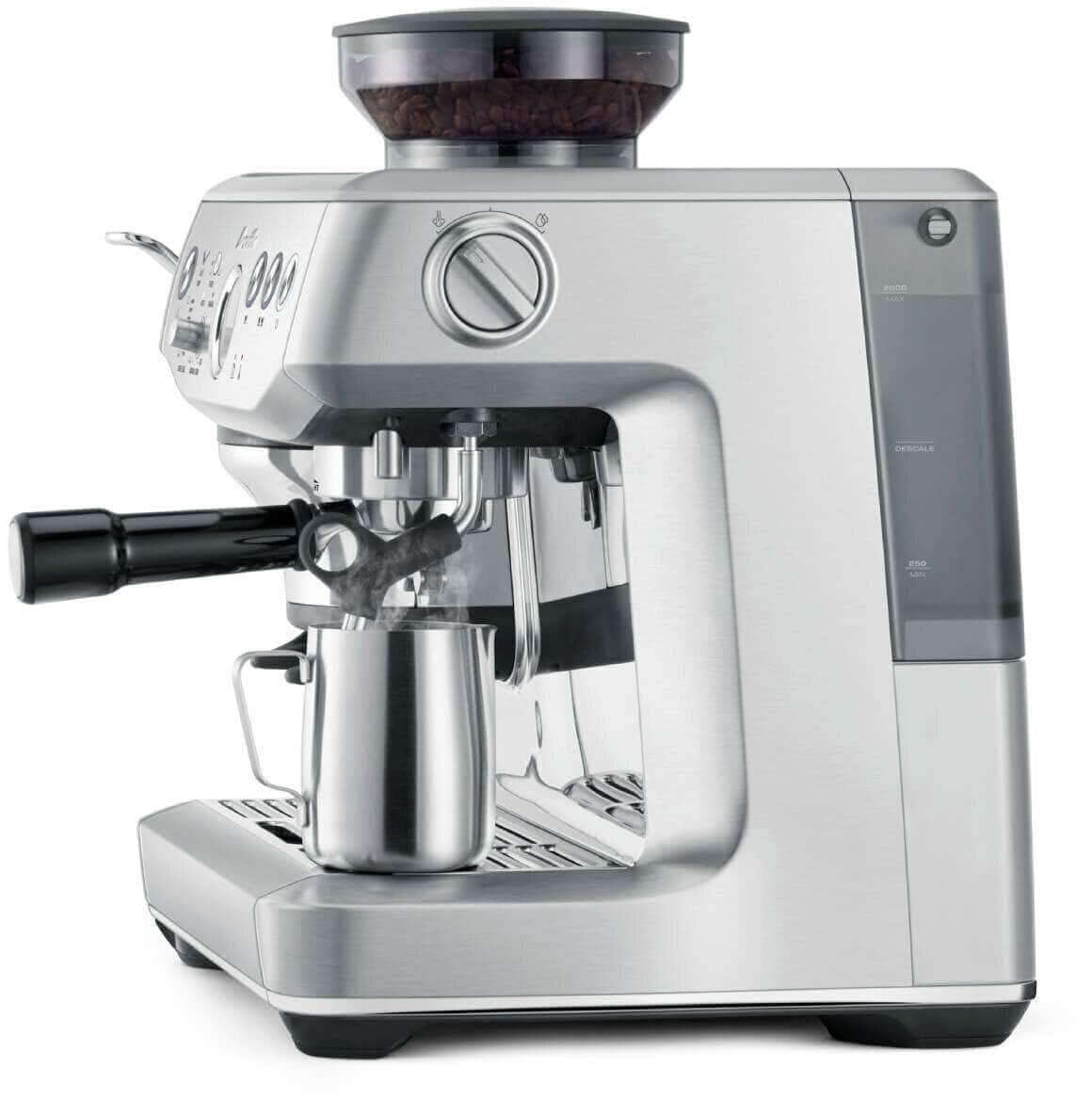 Breville the Barista Express Impress Stainless Steel Coffee Machine BES876BSS