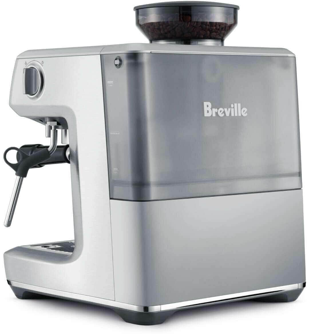 Breville the Barista Express Impress Stainless Steel Coffee Machine BES876BSS