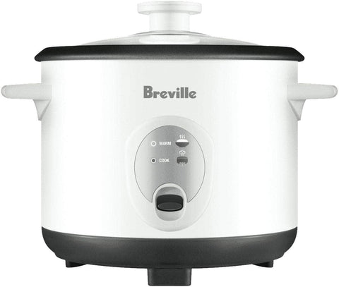 Breville the Set & Serve 8 Cup Rice Electric Pot Cooker LRC210WHT