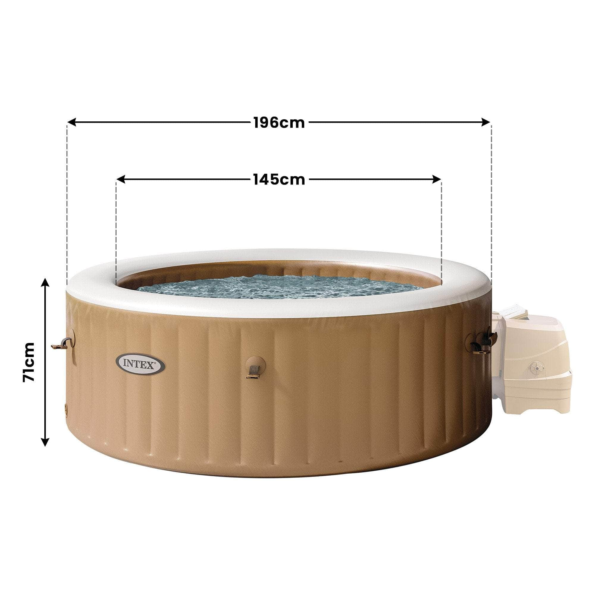 Bubble Massage Inflatable Hot Tub - 4-6 Persons