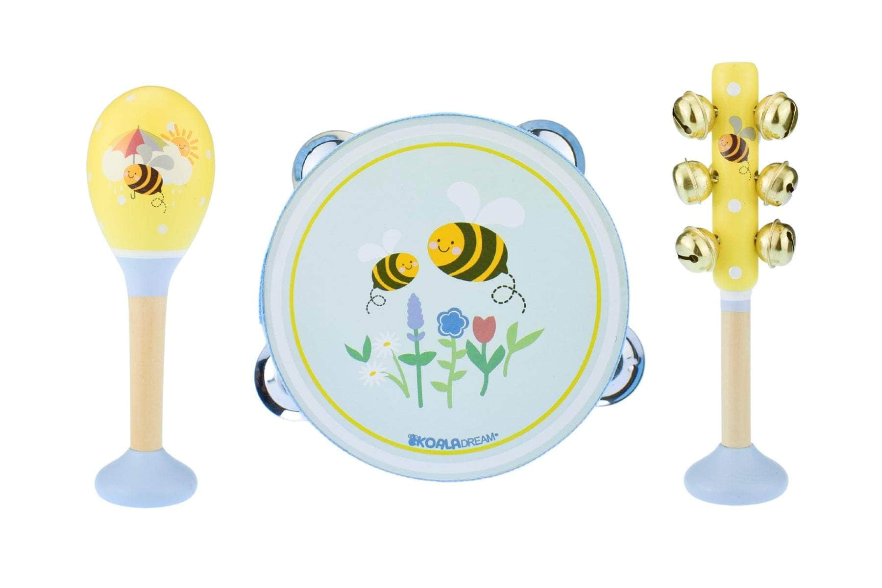 Buzzy Days Bee 3Pcs Musical Set