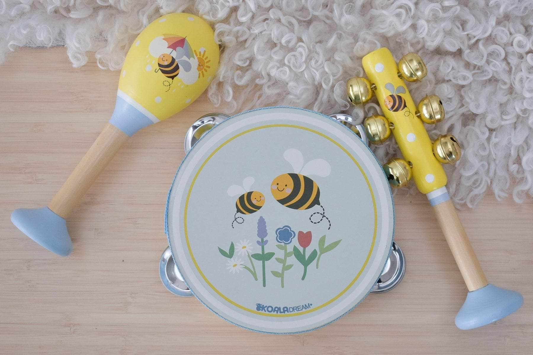 Buzzy Days Bee 3Pcs Musical Set