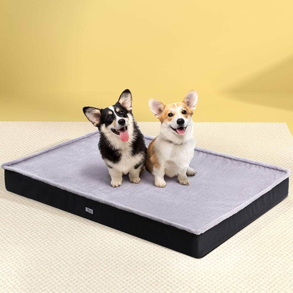 Calming Pet Bed Washable Grey