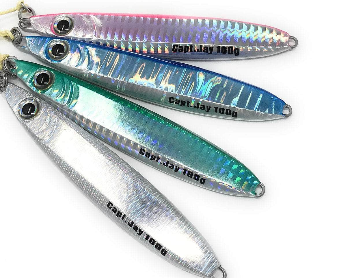 Capt Jay Fishing Saltwater Jigs Set (5Pcs, Mixed Colors)