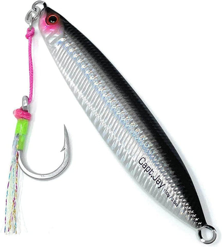 Capt Jay Fishing Saltwater Jigs Set (5Pcs, Mixed Colors)