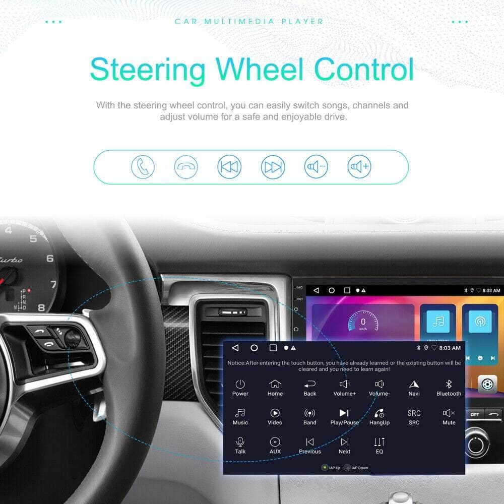 Car GPS Radio: 2 Din Android/Ios Carplay