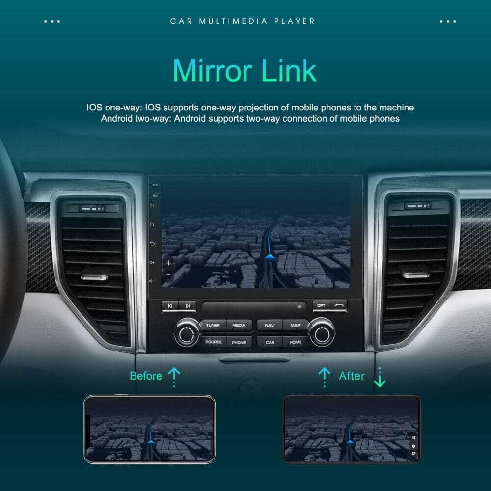 Car GPS Radio: 2 Din Android/Ios Carplay