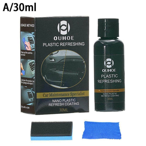 Car Plastic Revitalizing Coating Nano Plastic Parts Refurbish Agent 30ML/50ML7