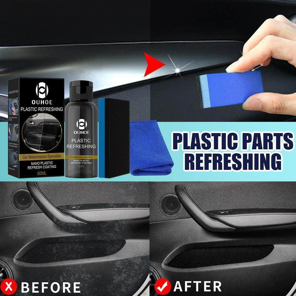 Car Plastic Revitalizing Coating Nano Plastic Parts Refurbish Agent 30ML/50ML7