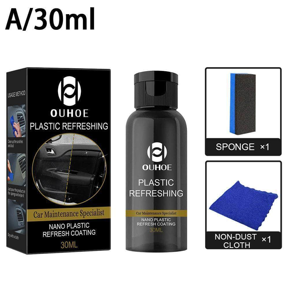 Car Plastic Revitalizing Coating Nano Plastic Parts Refurbish Agent 30ML/50ML7