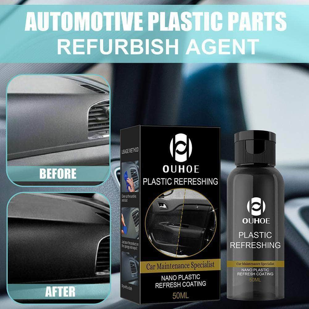 Car Plastic Revitalizing Coating Nano Plastic Parts Refurbish Agent 30ML/50ML7