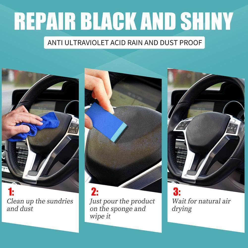 Car Plastic Revitalizing Coating Nano Plastic Parts Refurbish Agent 30ML/50ML7