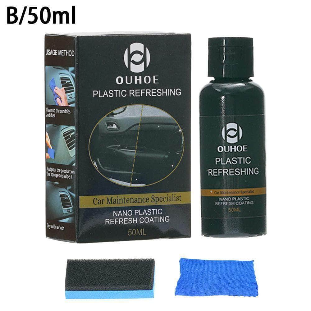 Car Plastic Revitalizing Coating Nano Plastic Parts Refurbish Agent 30ML/50ML7