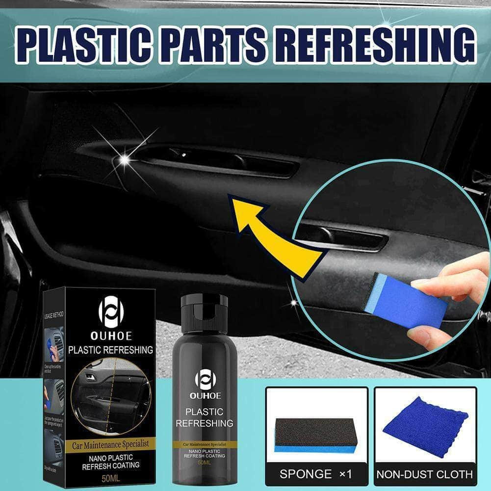 Car Plastic Revitalizing Coating Nano Plastic Parts Refurbish Agent 30ML/50ML7