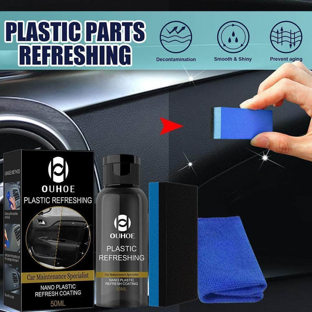 Car Plastic Revitalizing Coating Nano Plastic Parts Refurbish Agent 30ML/50ML7