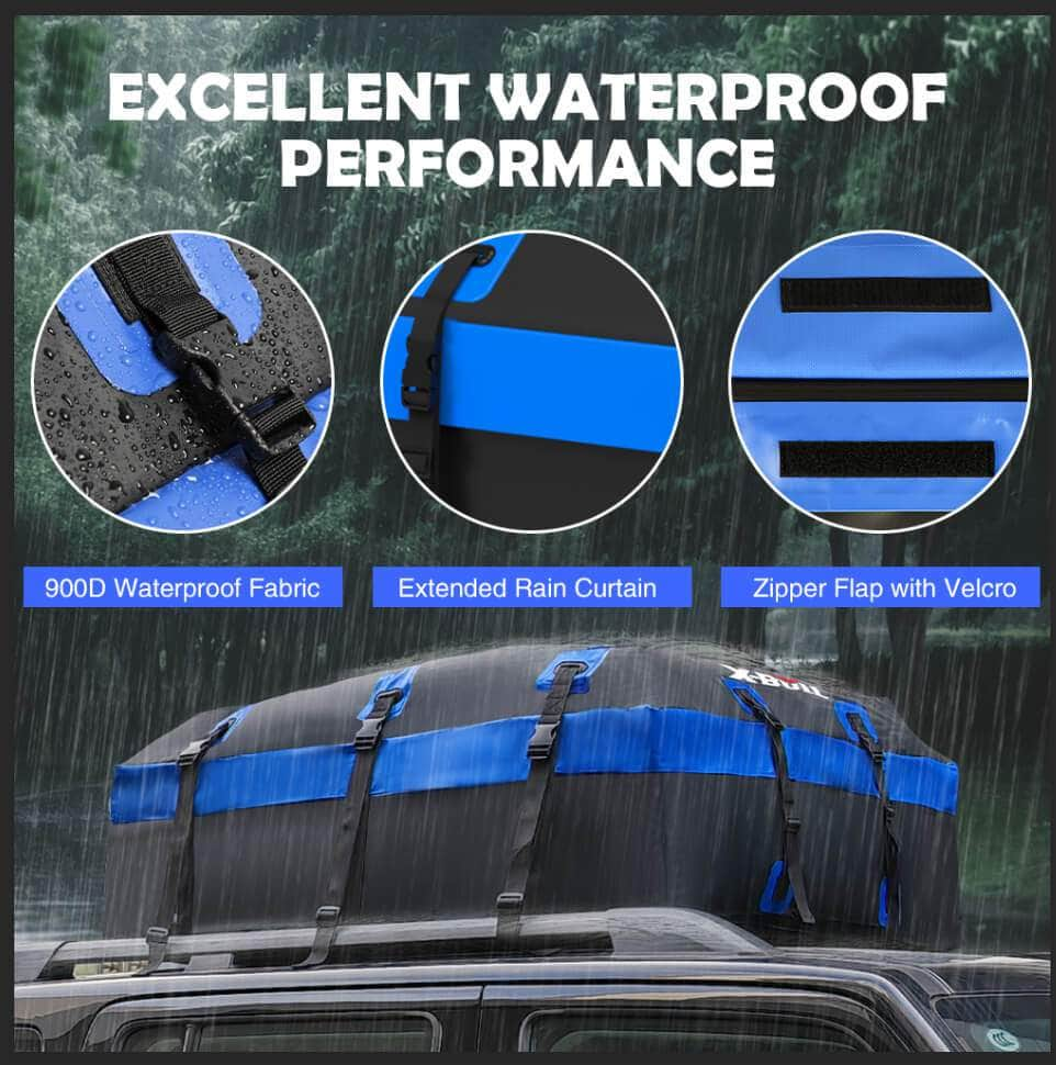 Car Roof Cargo Bag Rooftop Cargo Carrier 100% Waterproof