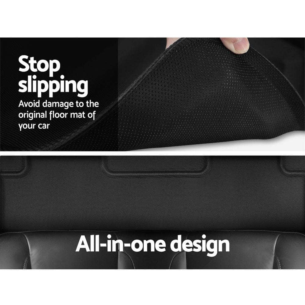 Car Rubber Floor Mats Compatible For Tesla Model 3 Front Rear