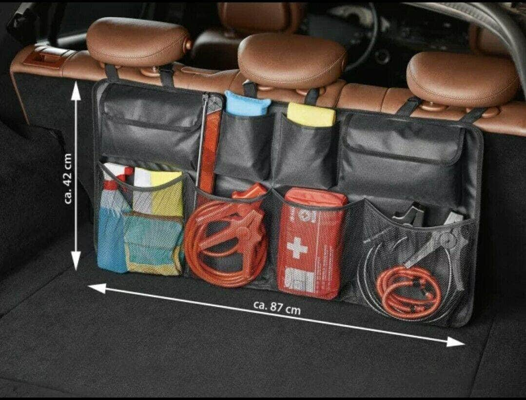 Car Seat Back Organizer Pouch Suv Trunk Storage