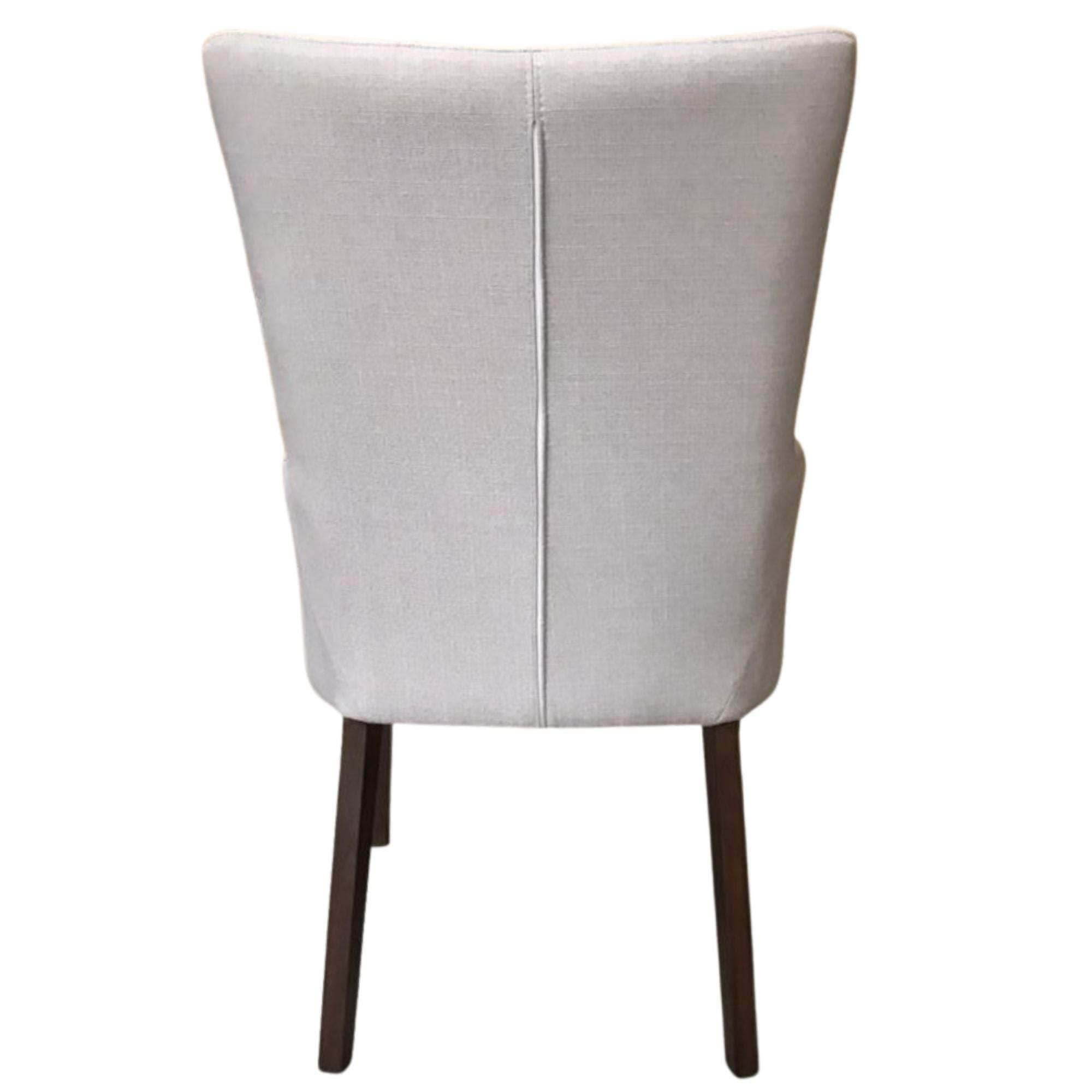 Carver Fabric Dining Chair French Provincial Solid Timber Wood