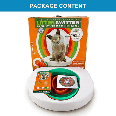 Cat Toilet Training System 3 Step