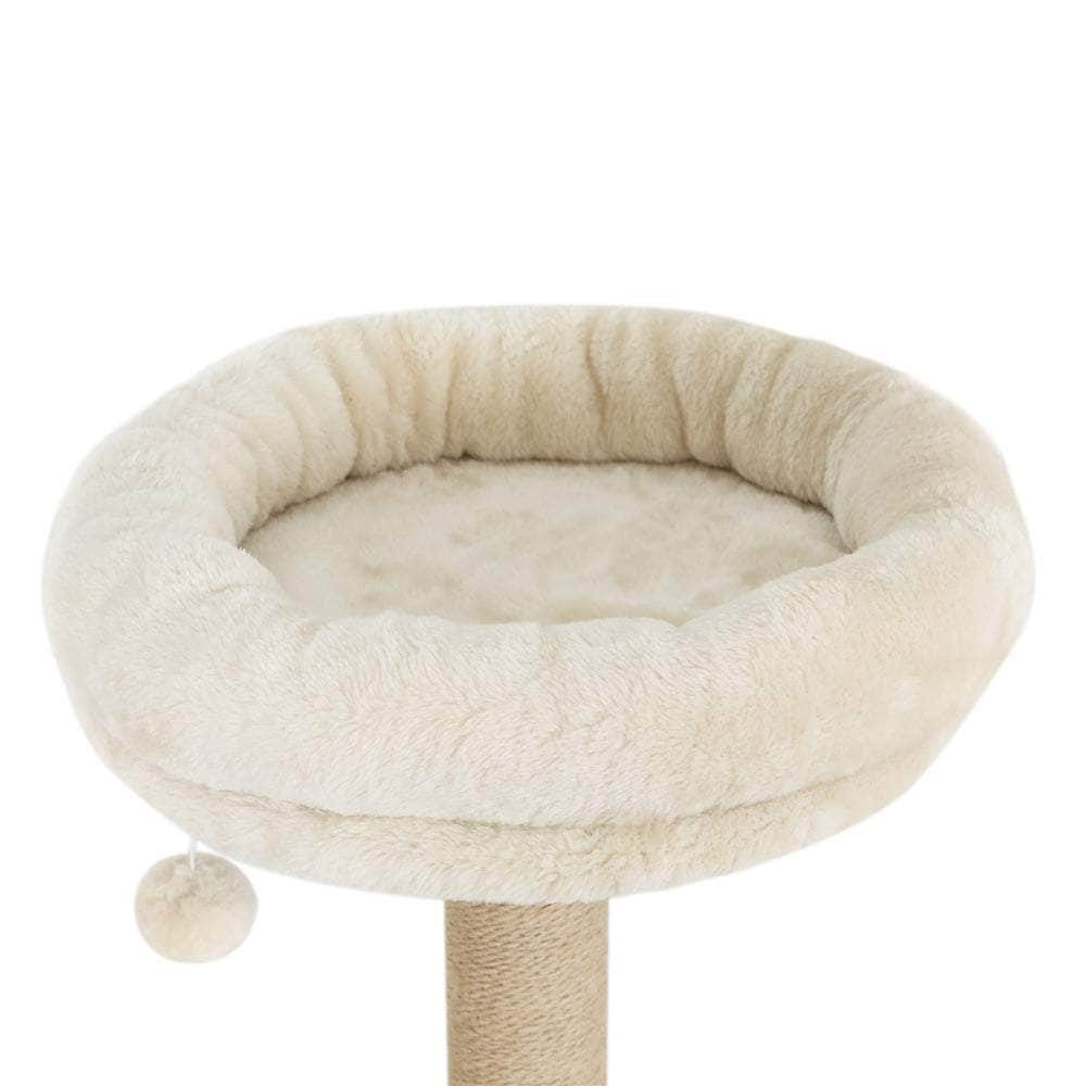 Cat Tree 141cm Tower Scratching Post Scratcher Wood