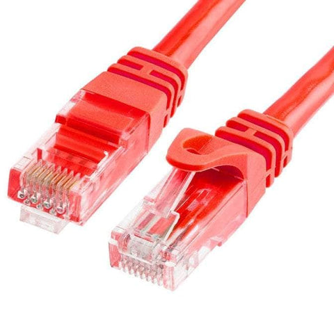 Cat6 Cable 1M - Red Rj45 Ethernet Patch Cord