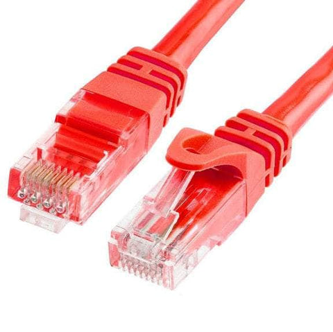 Cat6 Cable 20M - Red Rj45 Ethernet Patch Cord