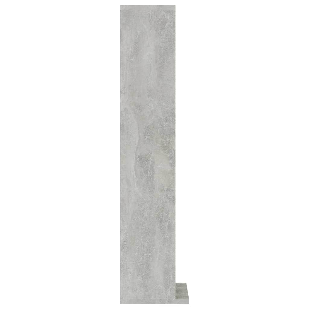 CD Cabinet Concrete Grey Chipboard