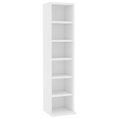 CD Cabinet White Chipboard