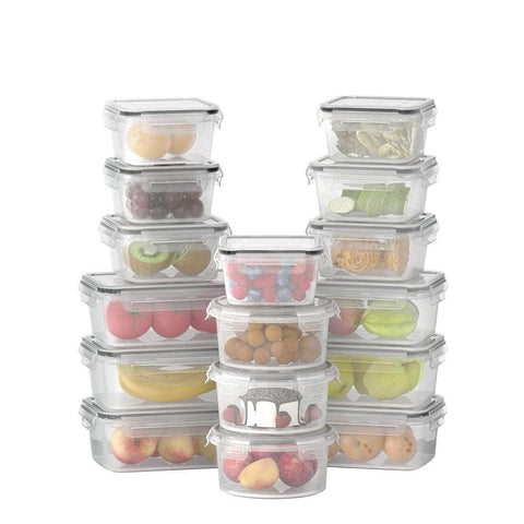 Cereal Dispenser Food Storage Container 16Pcs