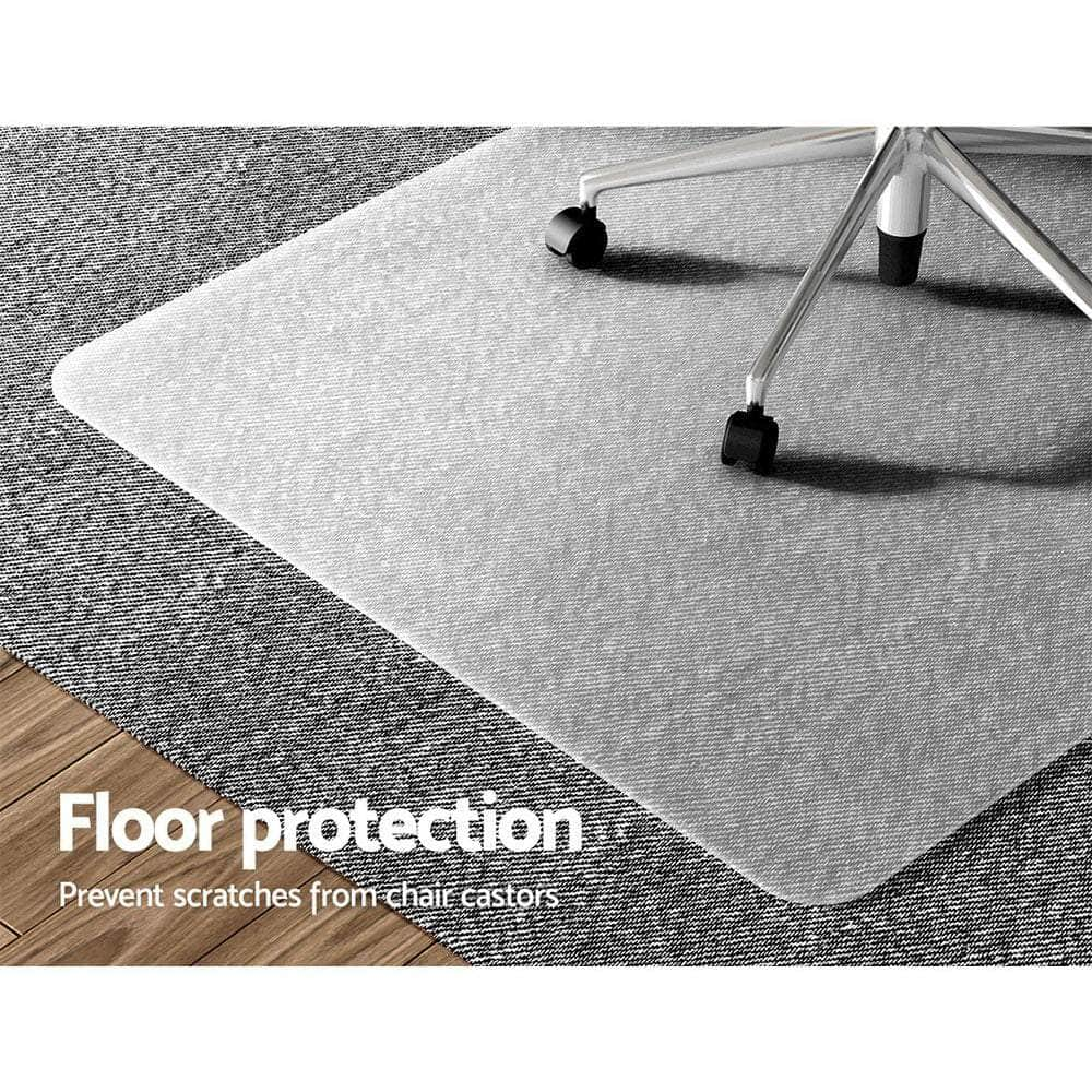 Chair Mat Carpet Floor Protectors Home Office Room Mats PVC 120x90 cm