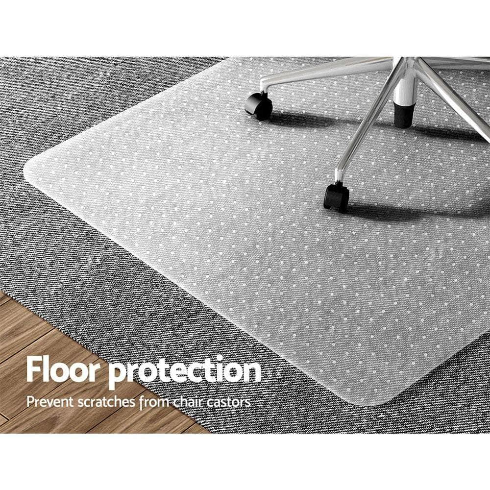 Chair Mat Carpet Floor Protectors PVC Home Office Room Mats 120x90 cm