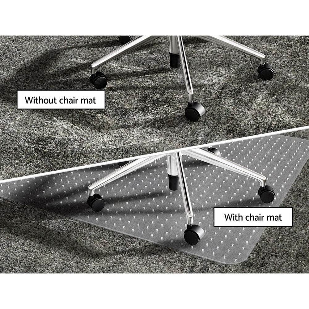 Chair Mat Carpet Floor Protectors PVC Home Office Room Mats 120x90 cm