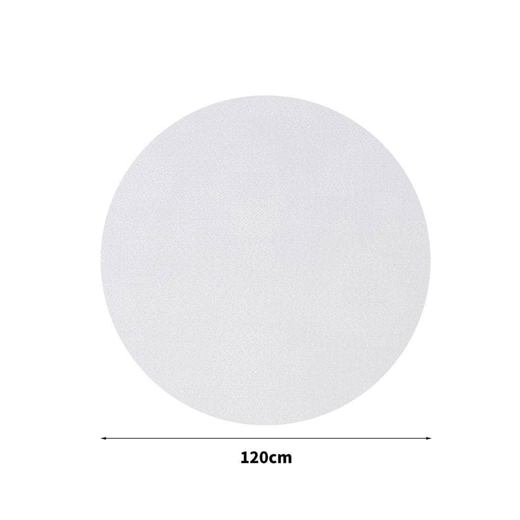 Chair Mat Round Hard Floor Protectors PVC Home Office Room Computer Mats