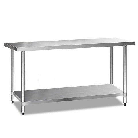 Chic 1829X610Mm Stainless Steel Kitchen Bench