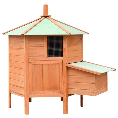 Chicken Cage Solid Pine & Fir Wood M