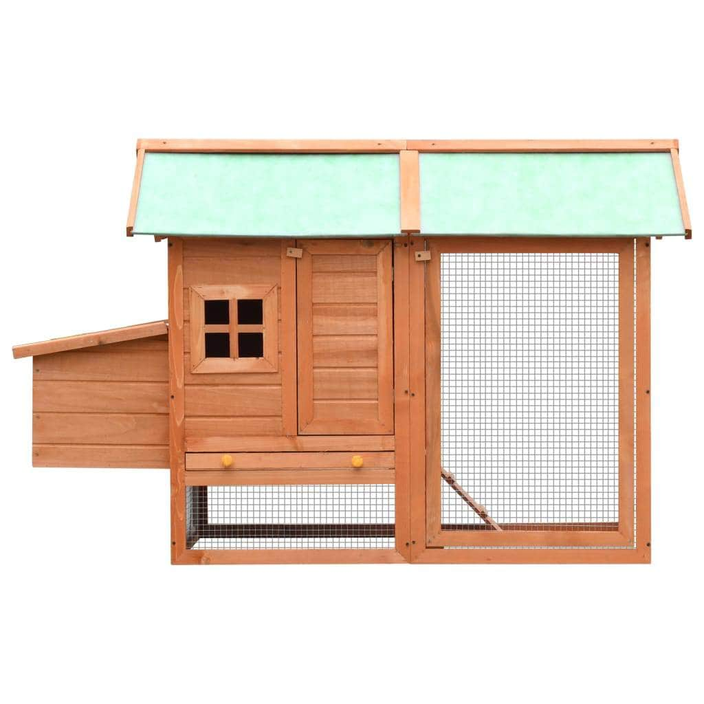 Chicken Cage Solid Pine & Fir Wood S