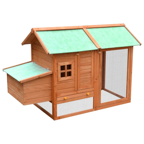 Chicken Cage Solid Pine & Fir Wood S