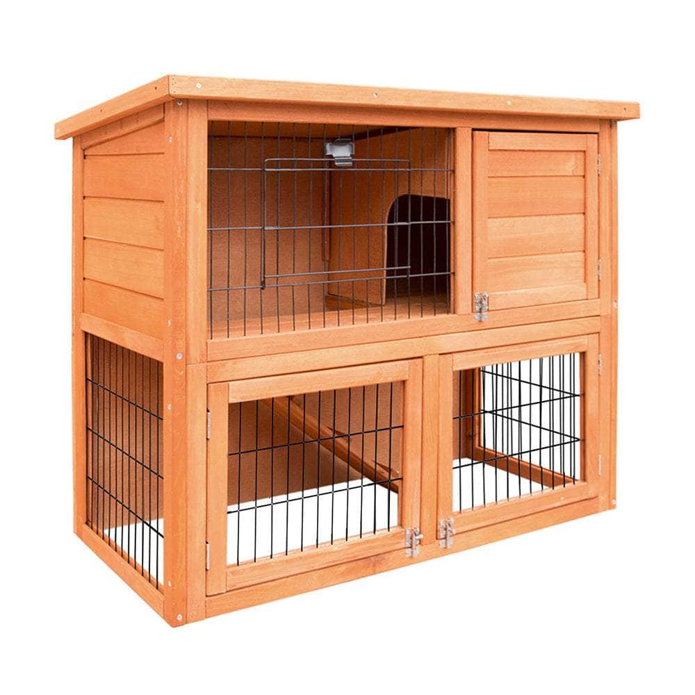 Chicken Coop 88X40X76Cm Rabbit Hutch Large Wooden Run